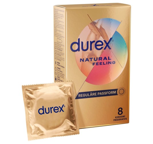 Durex - Naturalne Prezerwatywy Natural Feeling 8 szt